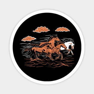 horses Magnet